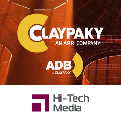 Hi-Tech Media — дистрибьютор световых решений Claypaky и ADB, анонс