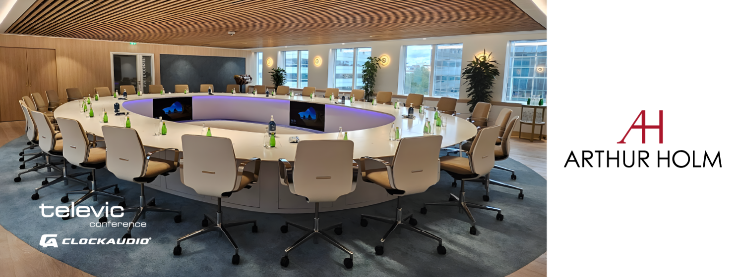 Переговорная комната высокого уровня от Arthur Holm 