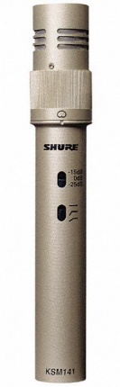 Shure KSM141/SL ─ Студийный инструментальный микрофон