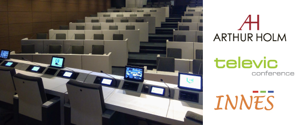 Arthur Holm, Televic и Innes в Городском совете французского Шартра