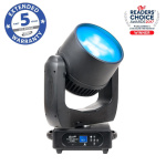Поворотная голова, 350 Вт RGBW COB LED, зум 6° до 46°