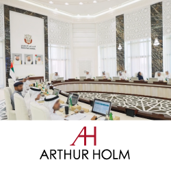 Решения Arthur Holm украсили зал заседаний Администрации Абу-Даби
