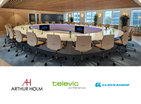 Переговорная комната высокого уровня от Arthur Holm 