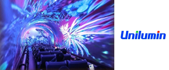 Иммерсивный LED-поезд с решениями Unilumin отправился в путь
