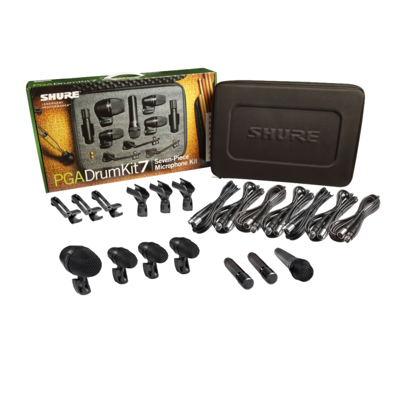 Shure PGADRUMKIT7 ─ Набор микрофонов для ударных