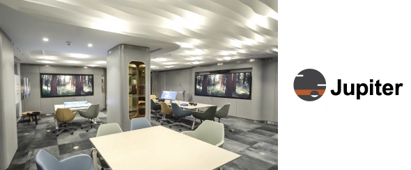 L'Oréal создает современное офисное пространство с дисплеями Pana