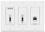 Кодер Pro AV-передачи по IP‑сети 10G для HDMI в стиле настенной панели Decorator, цвет белый, одномодовый