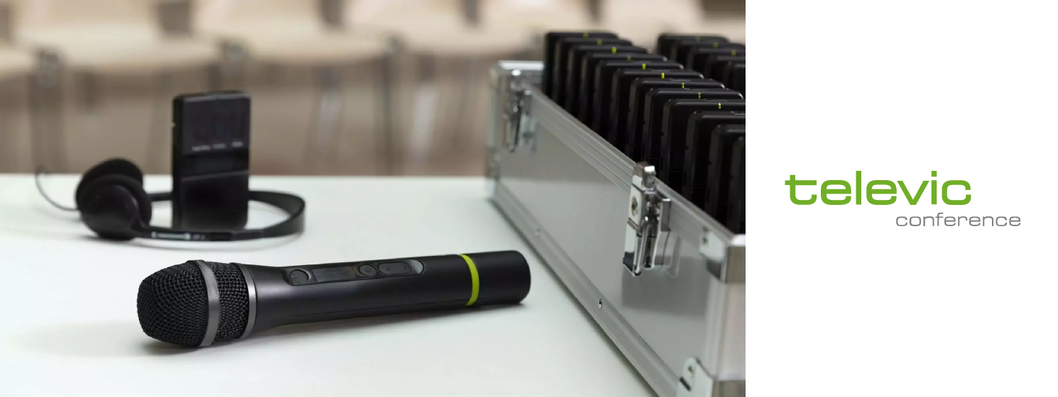 Televic Unite: DECT-система для экскурсий, синхронного перевода и инклюзивного аудио