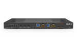 4х2 Презентационный коммутатор 4K с 4 входами HDMI, 2 выходами HDMI, MST и USB 3.2 KVM