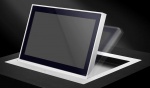 Моторизованный профессиональный 21,5" Full HD широкоформатный монитор. Электропривод. DVI-I и DVI-D. Подъемная система с электрическим двигателем активируется через встроенные кнопки, внешний контроль GPI  или AH-Net протокол (RS422) через CAT 5 кабель