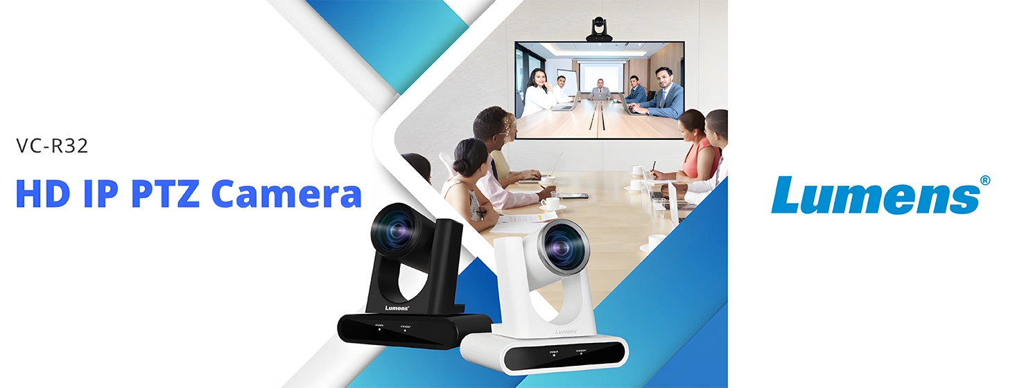 Lumens представляет PTZ-камеру с тройным видеовыходом VC-R32