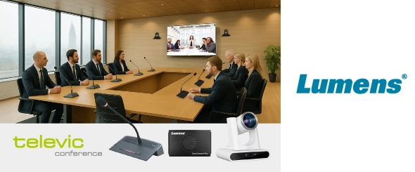 Lumens автоматизирует захват видео с нескольких камер в партнерстве с Televic