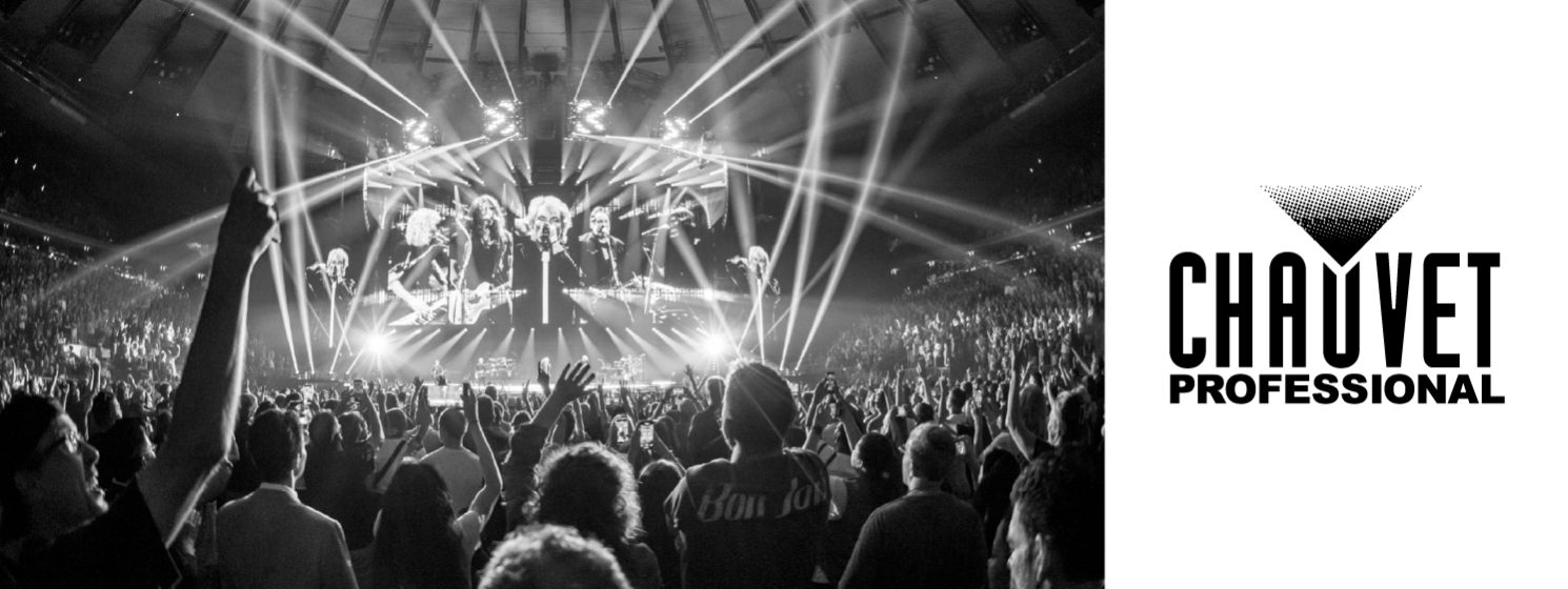 Chauvet Professional Color STRIKE M помогает создать световое шоу для Bon Jovi