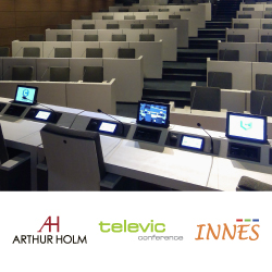 Arthur Holm, Televic и Innes в Городском совете французского Шартра