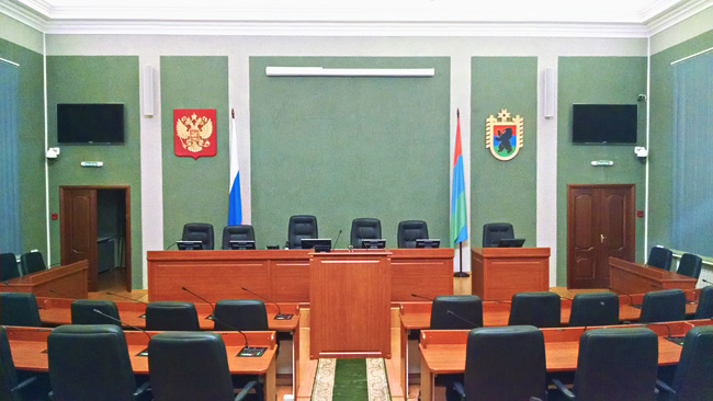 конференц-зал Законодательного Собрания Республики Карелия г. Петрозаводск