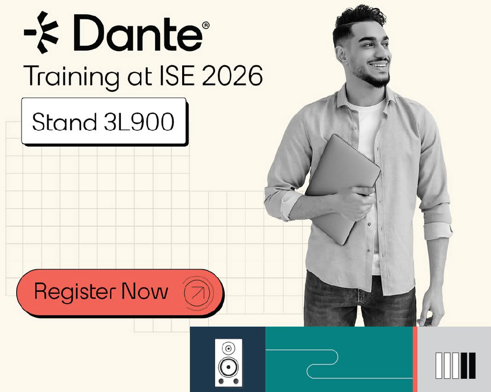 Audinate Dante на ISE-2026, фото-12 Audinate Dante на ISE-2026, фото-12