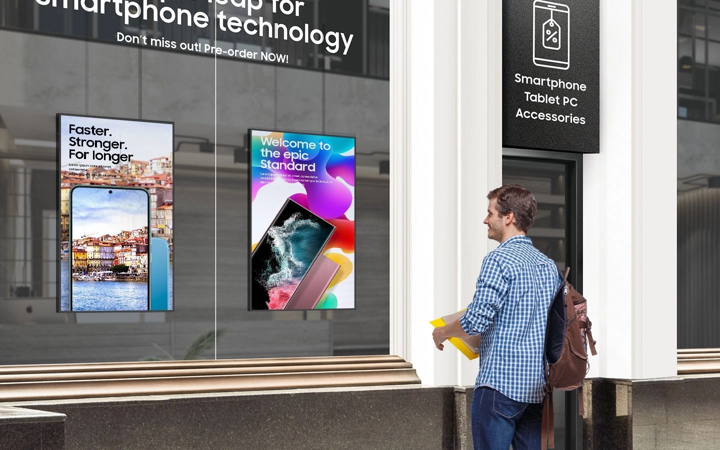 Samsung серии OMD - Витринные дисплеи, фото-1