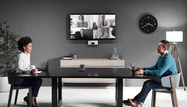 Аудиосистема Shure в сочетании с Barco Clickshare Conference