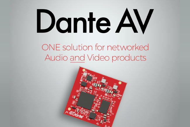Все больше производителей присоединяются к поддержке Dante AV от Audinate