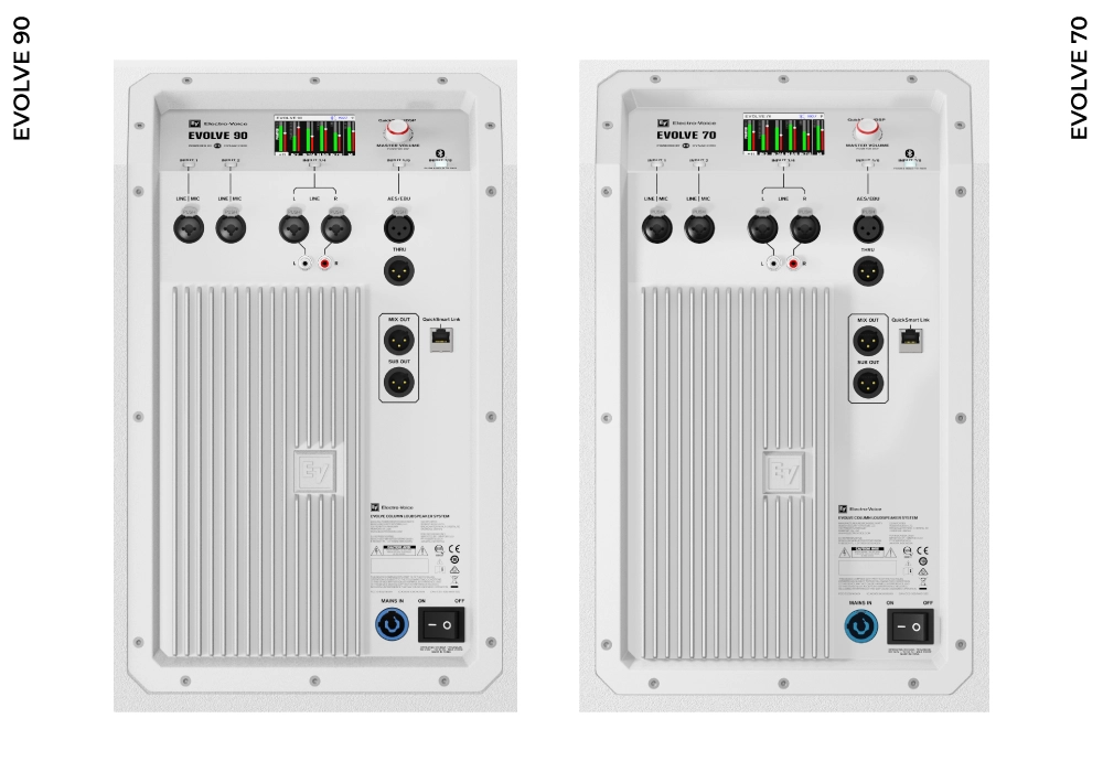 Electro-Voice представляет новинки: колонные акустические системы EVOLVE 70 и EVOLVE 90, фото-4