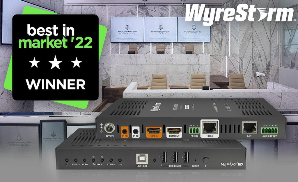 Победитель ise2022 WyreStorm NHD-600-TRX