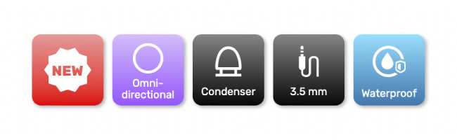 MIPRO представляет водонепроницаемые микрофоны серии MU-57, фото-4 MIPRO представляет водонепроницаемые микрофоны серии MU-57, фото-4