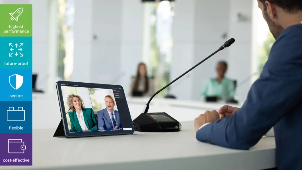 Беспроводная конференц-система Dicentis Bosch рис.1