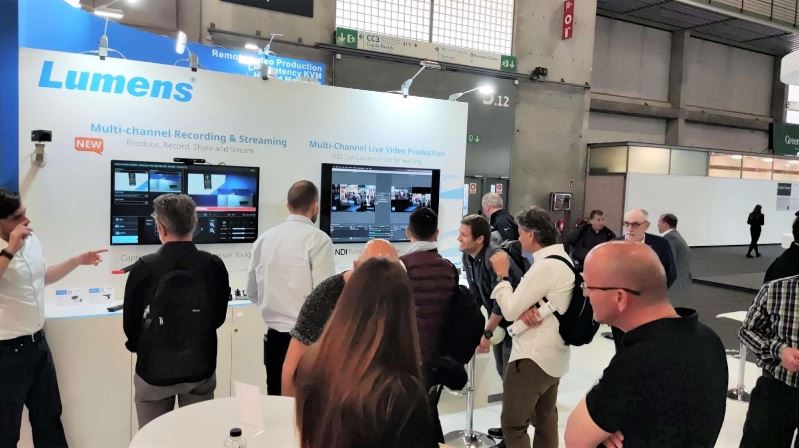 ise2022 стенд lumens фото 3