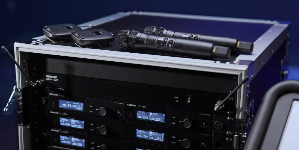 Shure представляет беспроводную микрофонную систему SLX-D+, фото-4 Shure представляет беспроводную микрофонную систему SLX-D+, фото-4