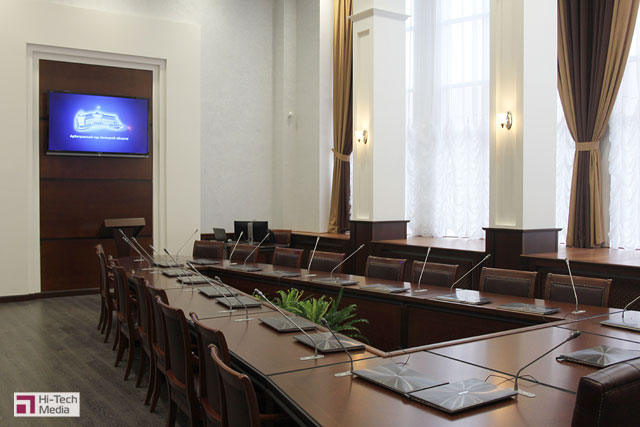Зал президиума Арбитражного суда Липецкой области