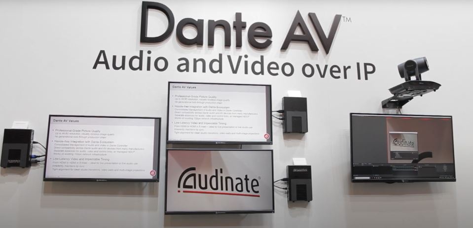 ISE2022 audinate dante AV 