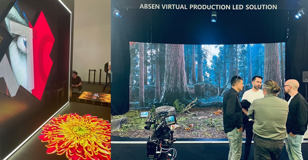 ise2022 стенд absen фото 2