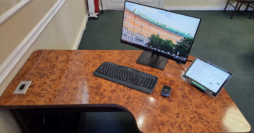 Конференц-система Gonsin в аудитории Петербургского университета путей сообщения, фото-9