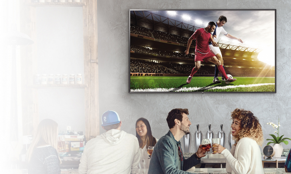 Коммерческое телевидение LG с функцией Essential Smart Коммерческое телевидение LG с функцией Essential Smart