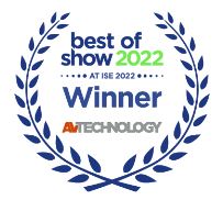 ISE2022 best of show AVTechnology.JPG