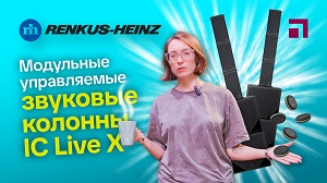 Модульные управляемые звуковые колонны Renkus-Heinz IC Live X